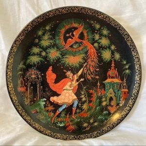 The Tsarevich and the Firebird Russian Plate
